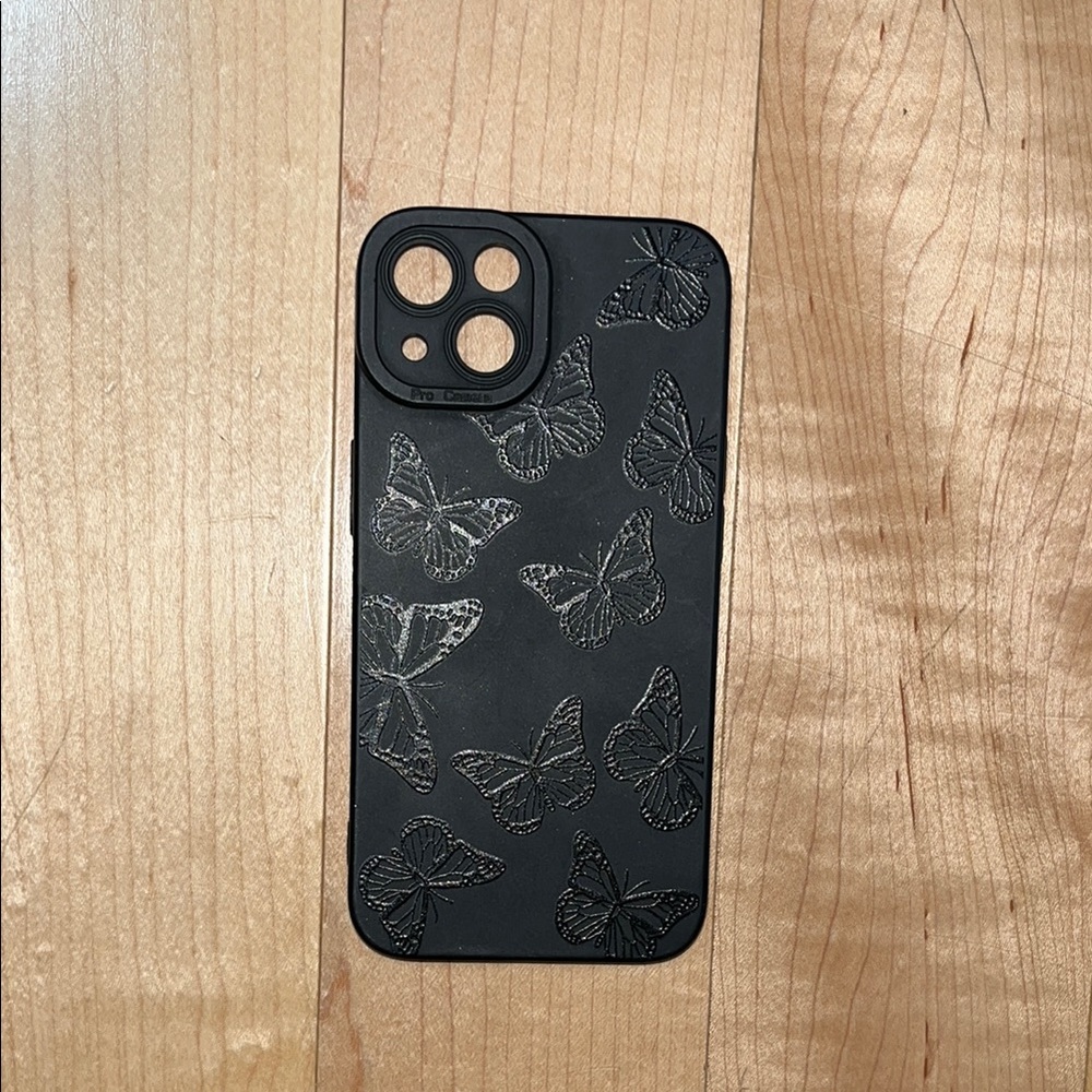Black Butterfly Phone Case